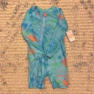 NWT Jumping Beans Long Sleeve Swimsuit - 4T